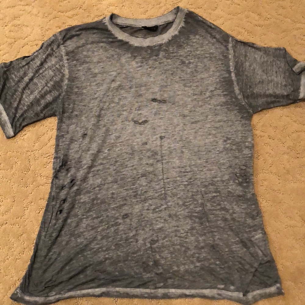 Topshop Distressed Tee
